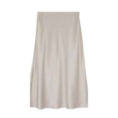 quince washable silk skirt