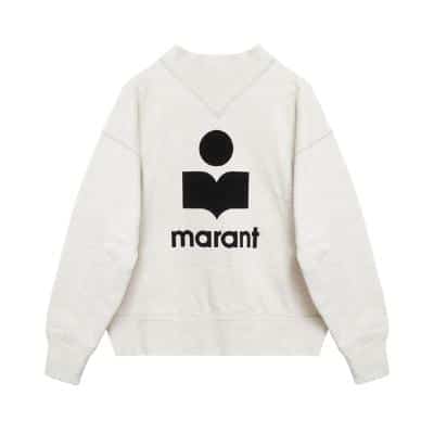 isabel marant toby logo sweatshirt