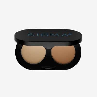 sigma beauty color and shape brow powder affordable brow powder