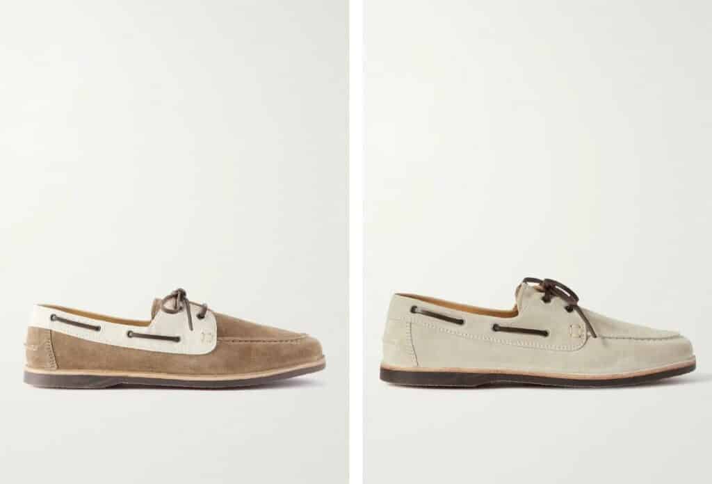 brunello cucinelli boat shoes luxury father's day gifts