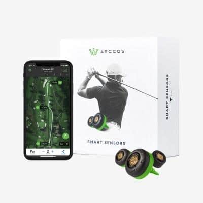 arrcos smart sensors shot tracking technology unique father's day gift for golfers