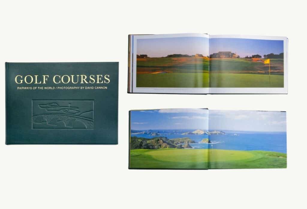 golf courses book by graphic image unique father's day gifts