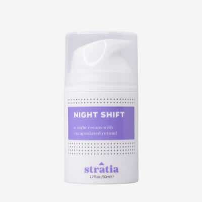 night shift by stratia retinol for anti-aging