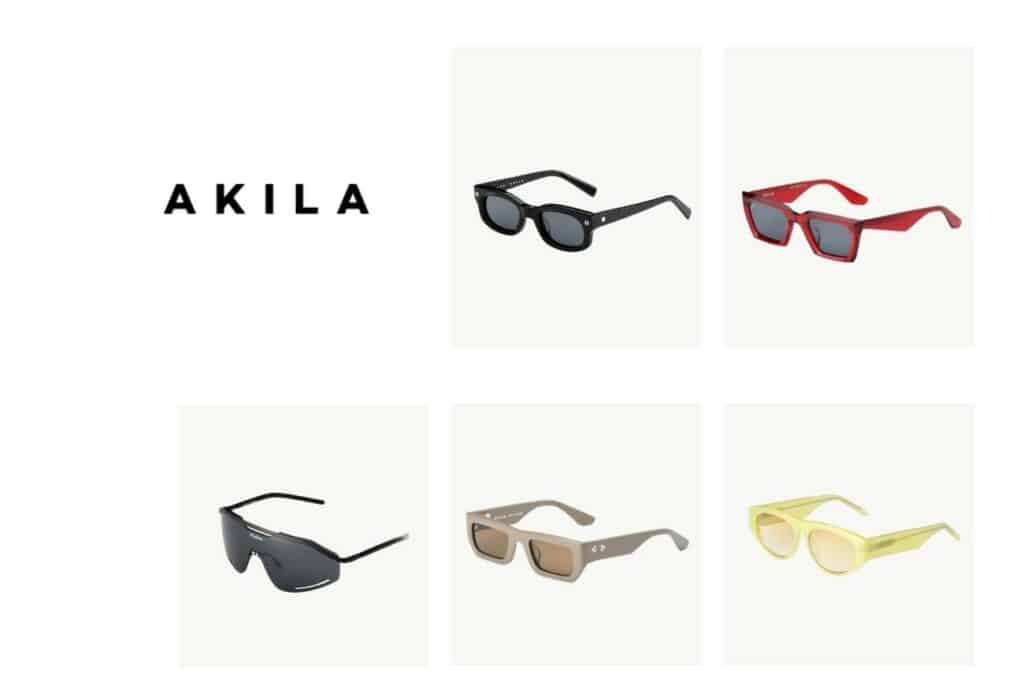 akila sustainable sunglasses brand