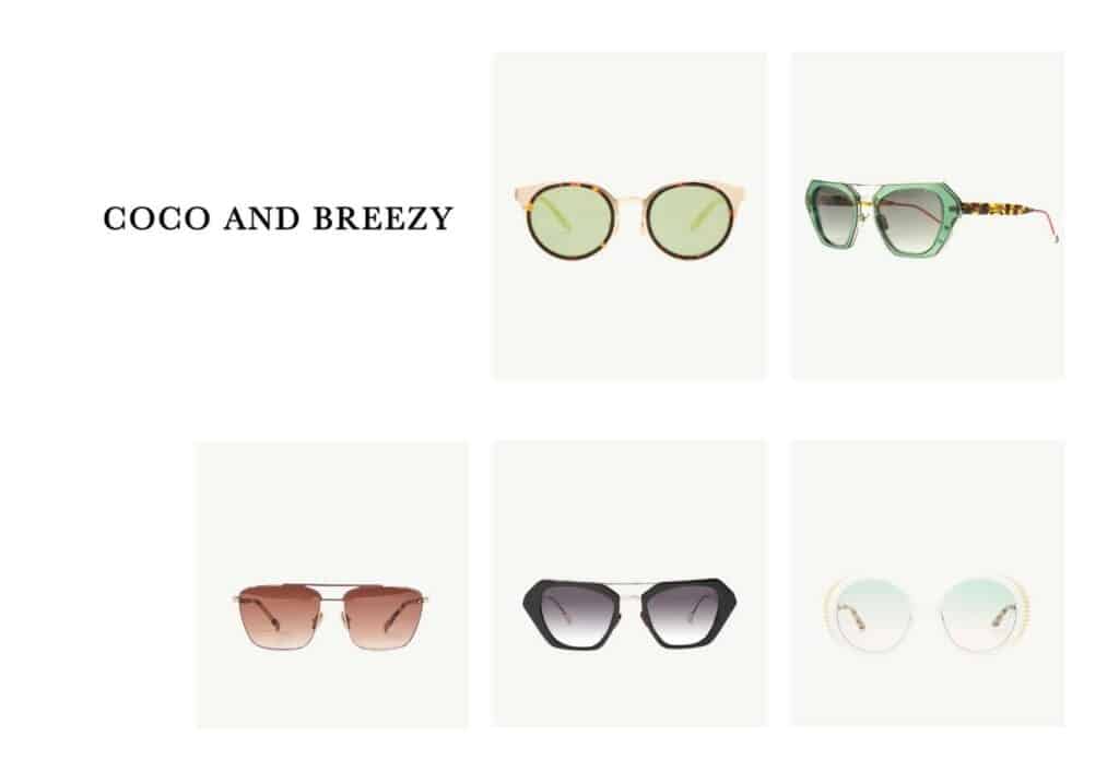 coco and breezy best independent sunglasses brand