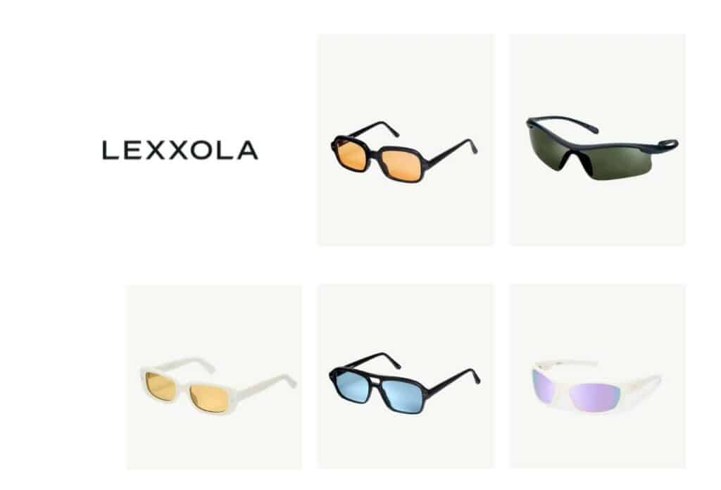 lexxola sustainable sunglasses brand