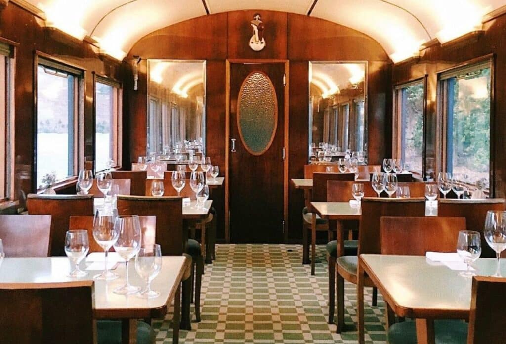The presidential train dining cure most luxurious trains europe
