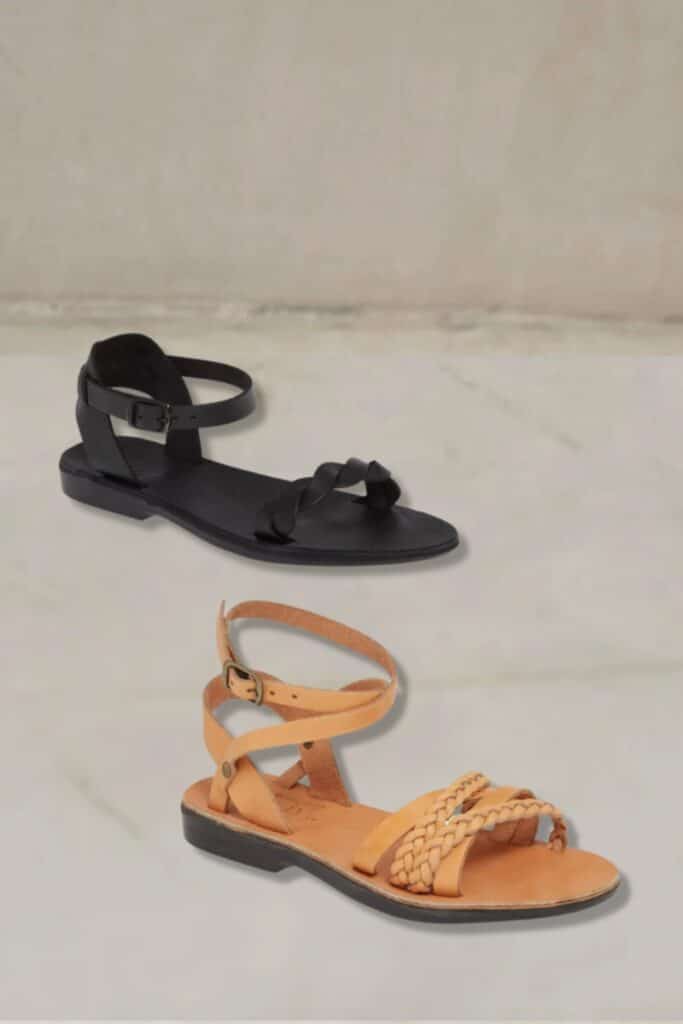 jerusalem sandals, comfortable sandals, contoured footbed, eva sole