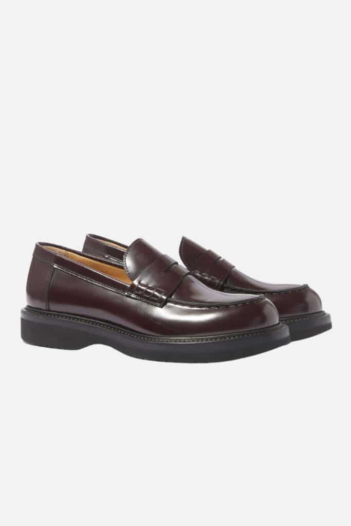 scarosso chunky sole loafers