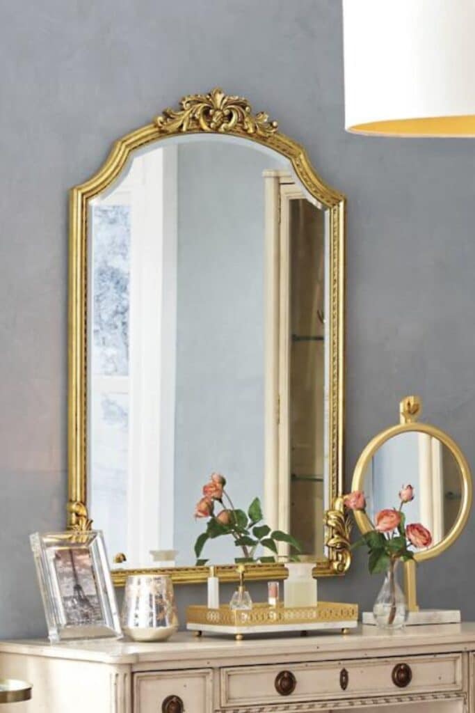 Graciella Old-World Wall Mirror, Best Gilded Mirrors