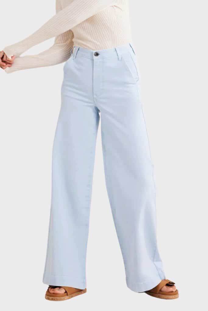 bode casual wide leg trousers