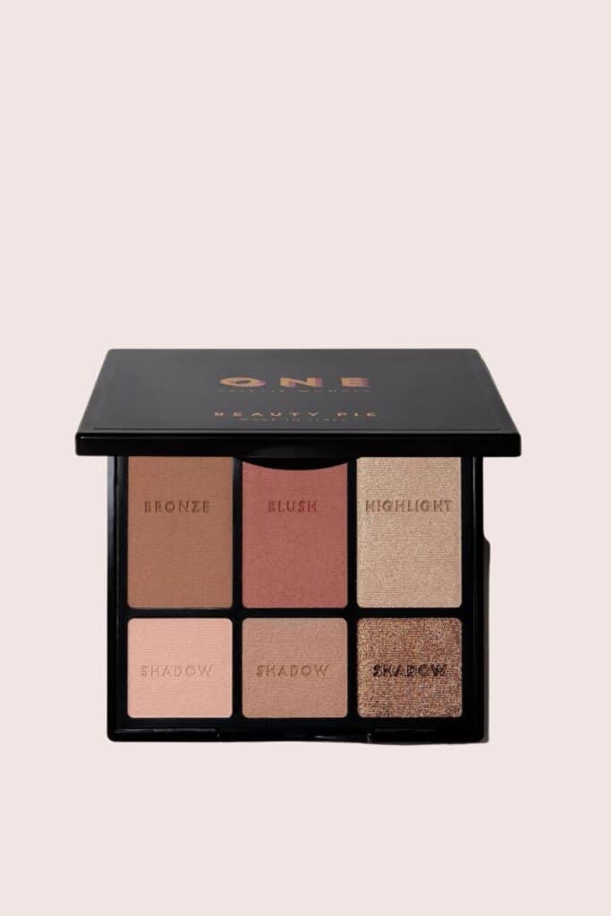 beauty pie wonder palette makeup palette, travel makeup palette, makeup kits, favorite makeup for many skin types, face powder, beauty products, skin type