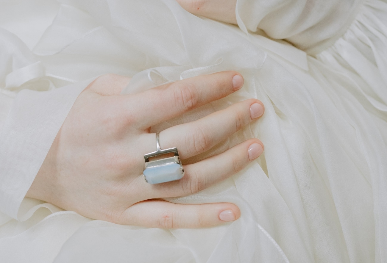 Breast milk clearance engagement ring