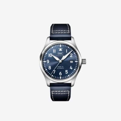 iwc shaffhausen pilot's watch mark xx worn by roman in succession season