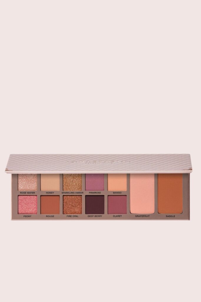 anastasia beverly hills primrose palette makeup palette, travel makeup kit, matte shades