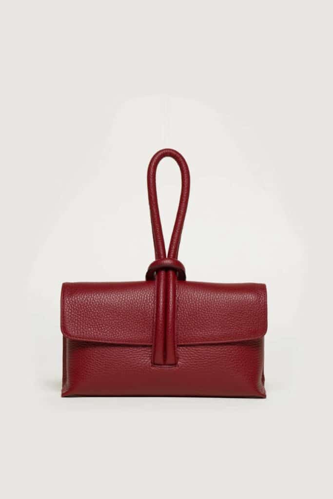 M. Gemi The Francesca Burgundy Bag