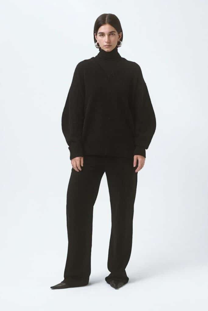 CAES Affordable Minimalist Clothing Brand, quiet luxury, net a porter, sustainable materials