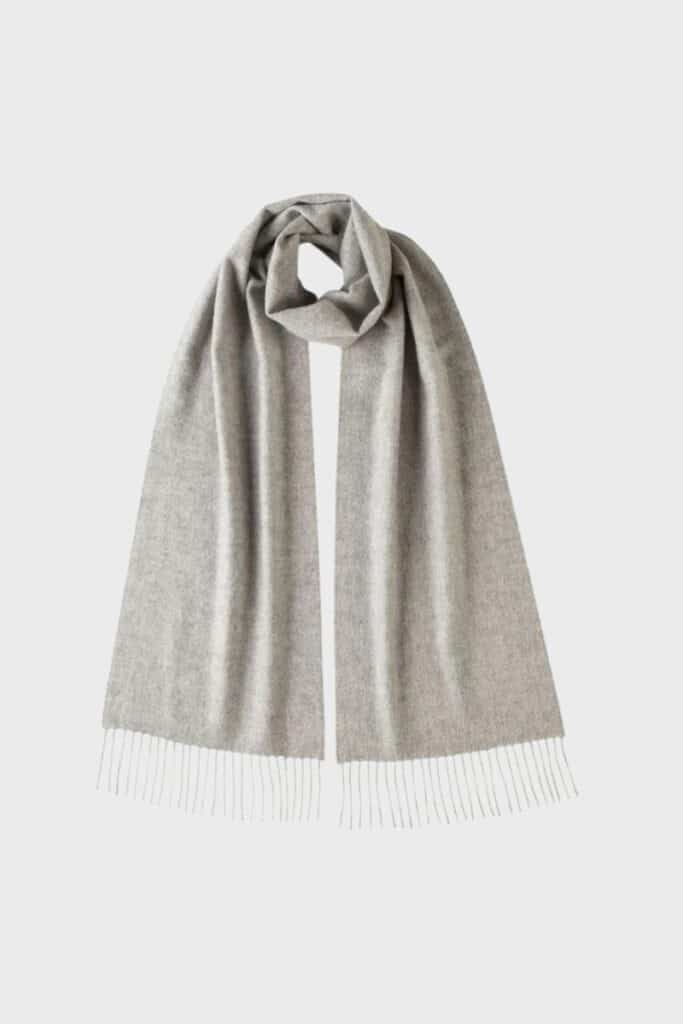 johnston's of elgin cashmere scarf winter wardrobe essentials