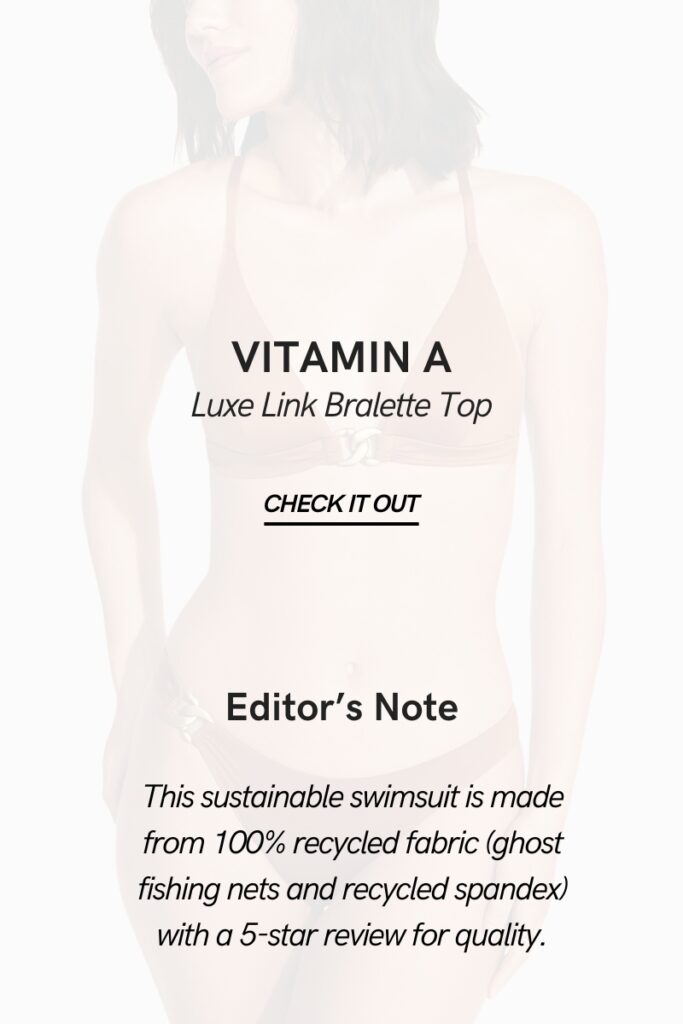 vitamin a sustainable swimsuit