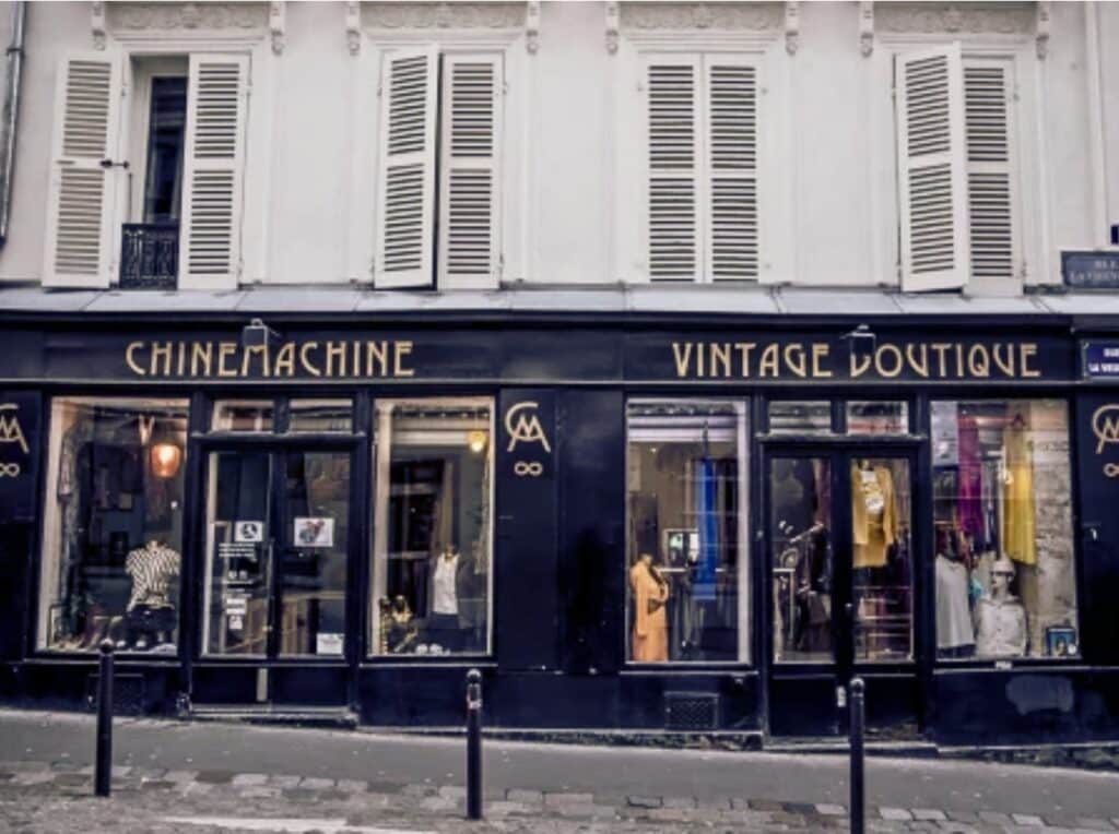 chinemachine vintage shop paris, best paris vintage shops