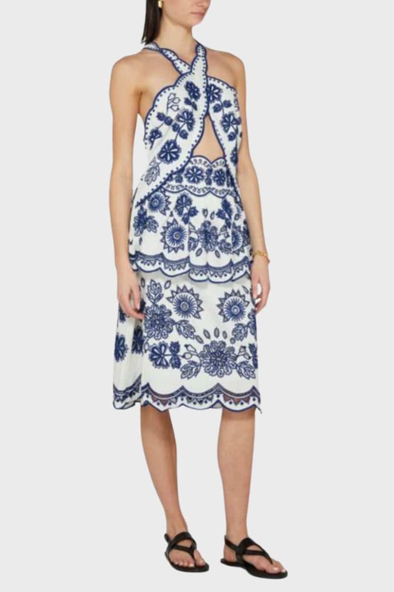 Rio Robe Long Amalfi Print main image 0