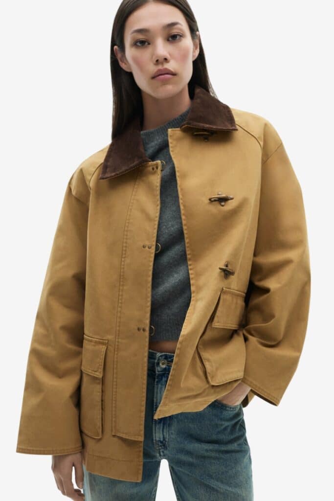 Mango Cotton Parka - $159