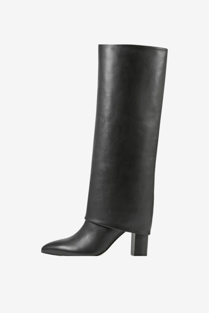 Marc Fisher Leather Foldover Boots- $299