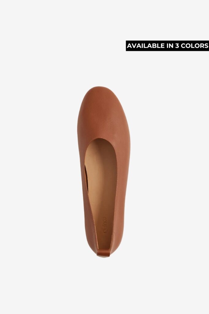 Quince Italian Leather Glove Flats - $59