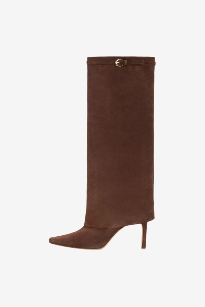 Staud Brown Foldover Boot - $695