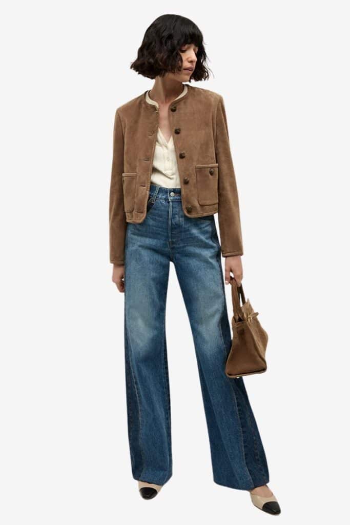 Veronica Beard Andrea Suede Jacket - $1,498