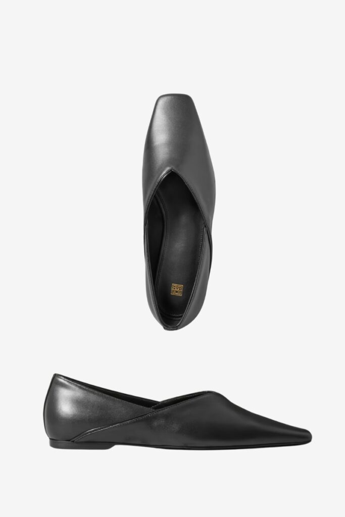 ALOHAS Sway Leather Flats - $180