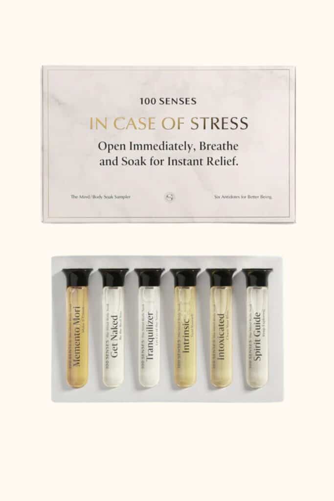 100 Senses Mind/Body Soak Sampler