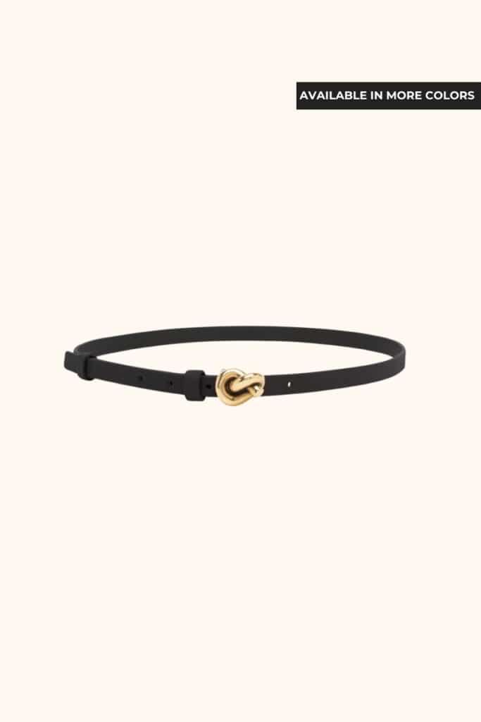 Bottega Veneta Leather Knot Belt