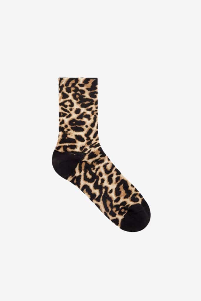 COS LEOPARD JACQUARD SOCKS | $19