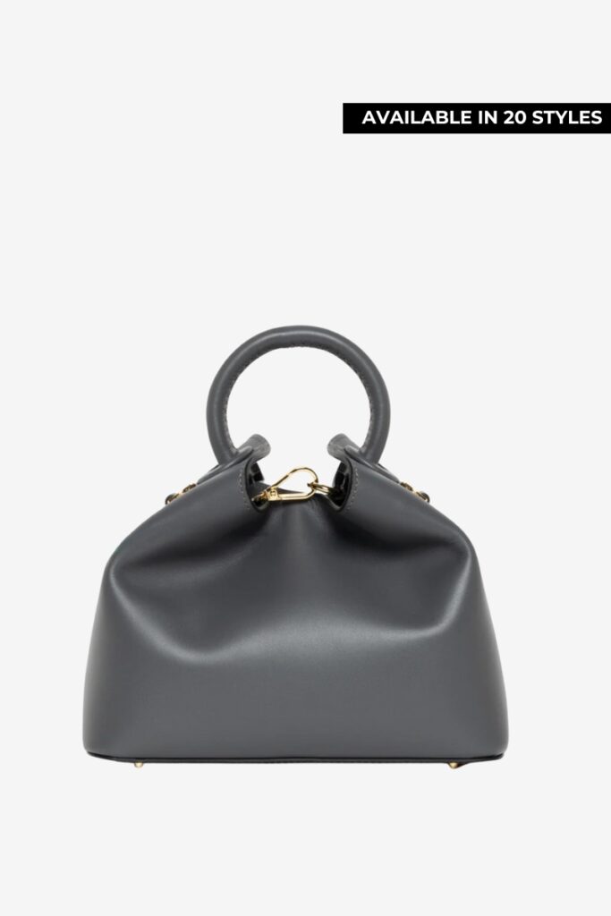 Elleme Paris Baozi Leather Bag in yellow, bag, blue, green, grey, purple, orange, black, size

Also available in green, blue, price, collection, price, blue,  grey, orange, orange,