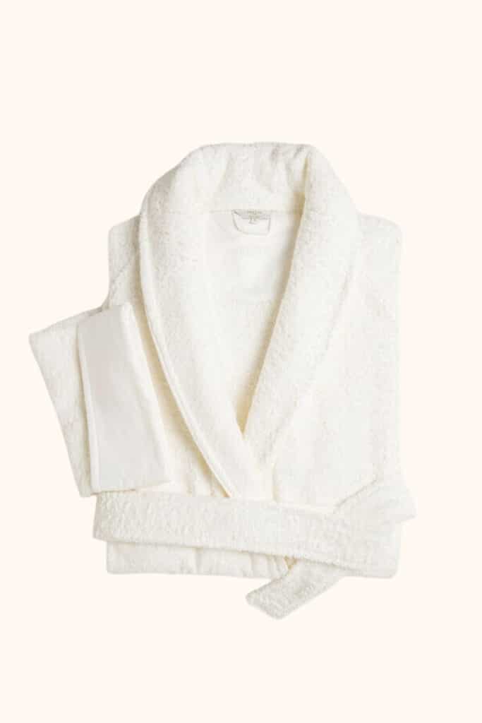 frette unito collar bathrobe unisex