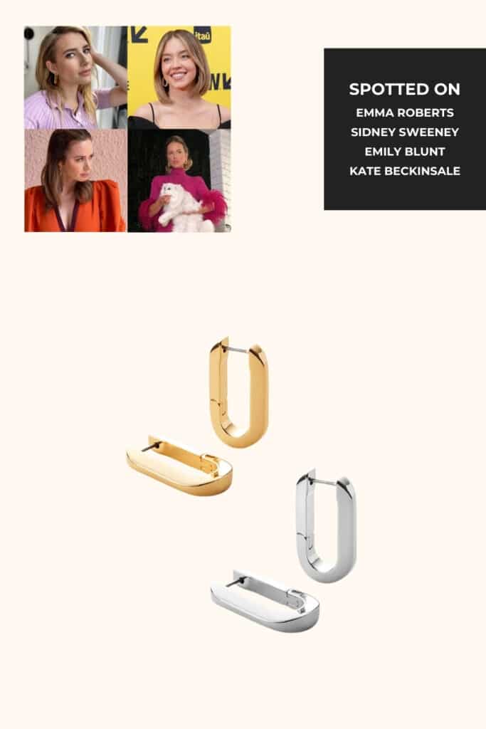 Jenny Bird U-Link Earrings Loved by Celebrities