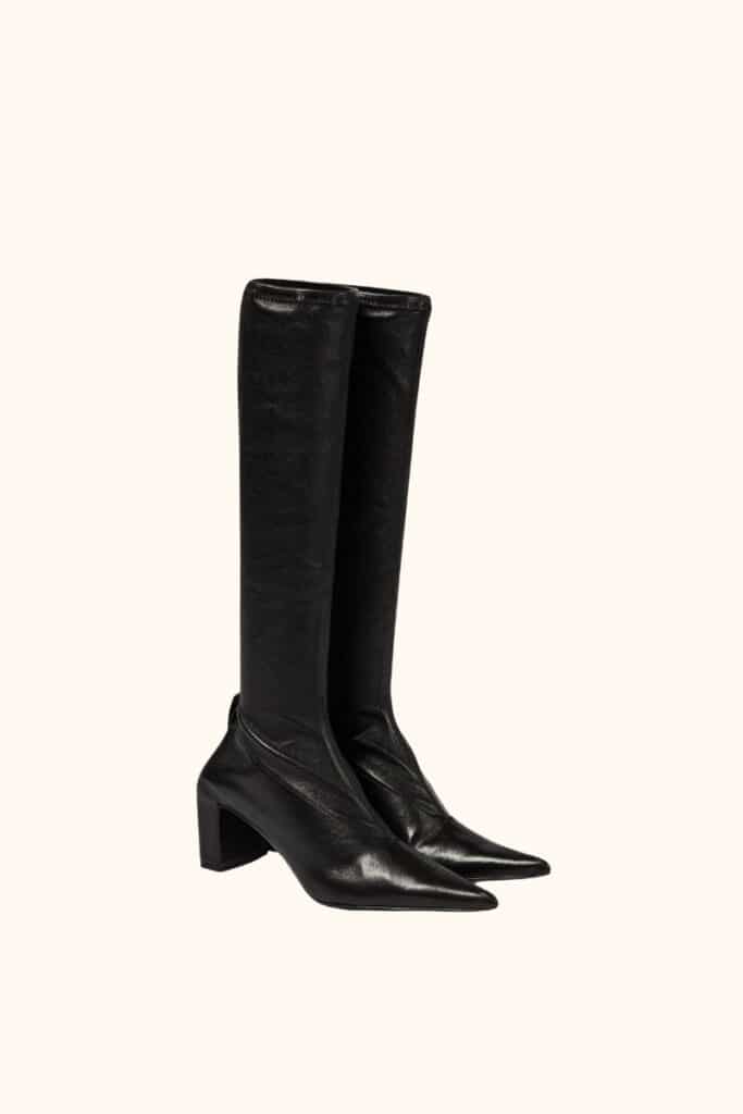 Jil Sander Leather Knee High Boots