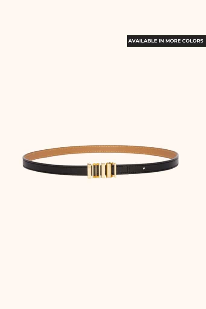 Loewe Calfskin Graphic Belt