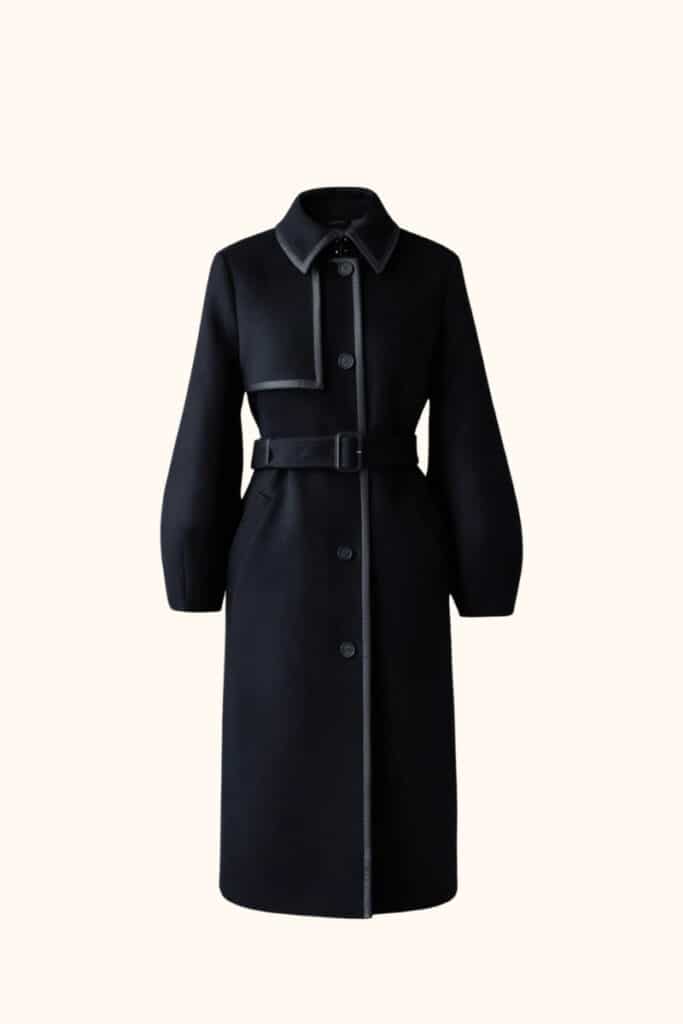 Mackage Zeva Wool Trench