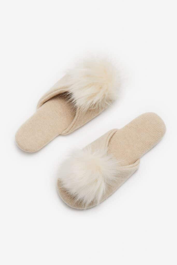 cashmere slippers