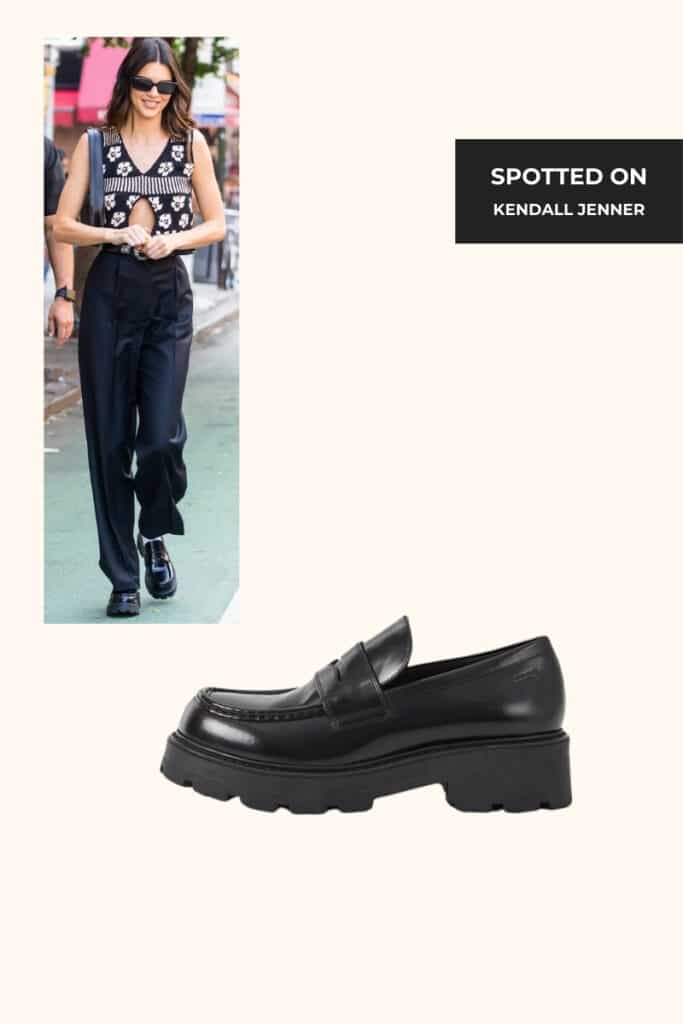 Vagabond Cosmo  2.0  Loafer Spotted on Kendall Jenner