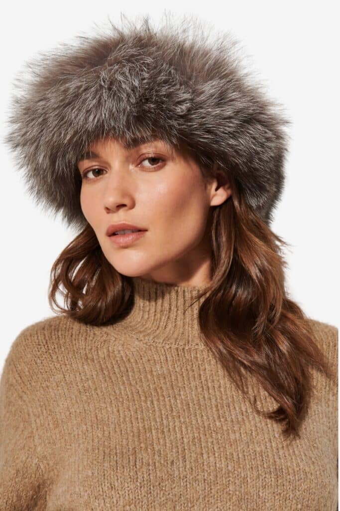 Overland Fur Convertible Headband and Scarf