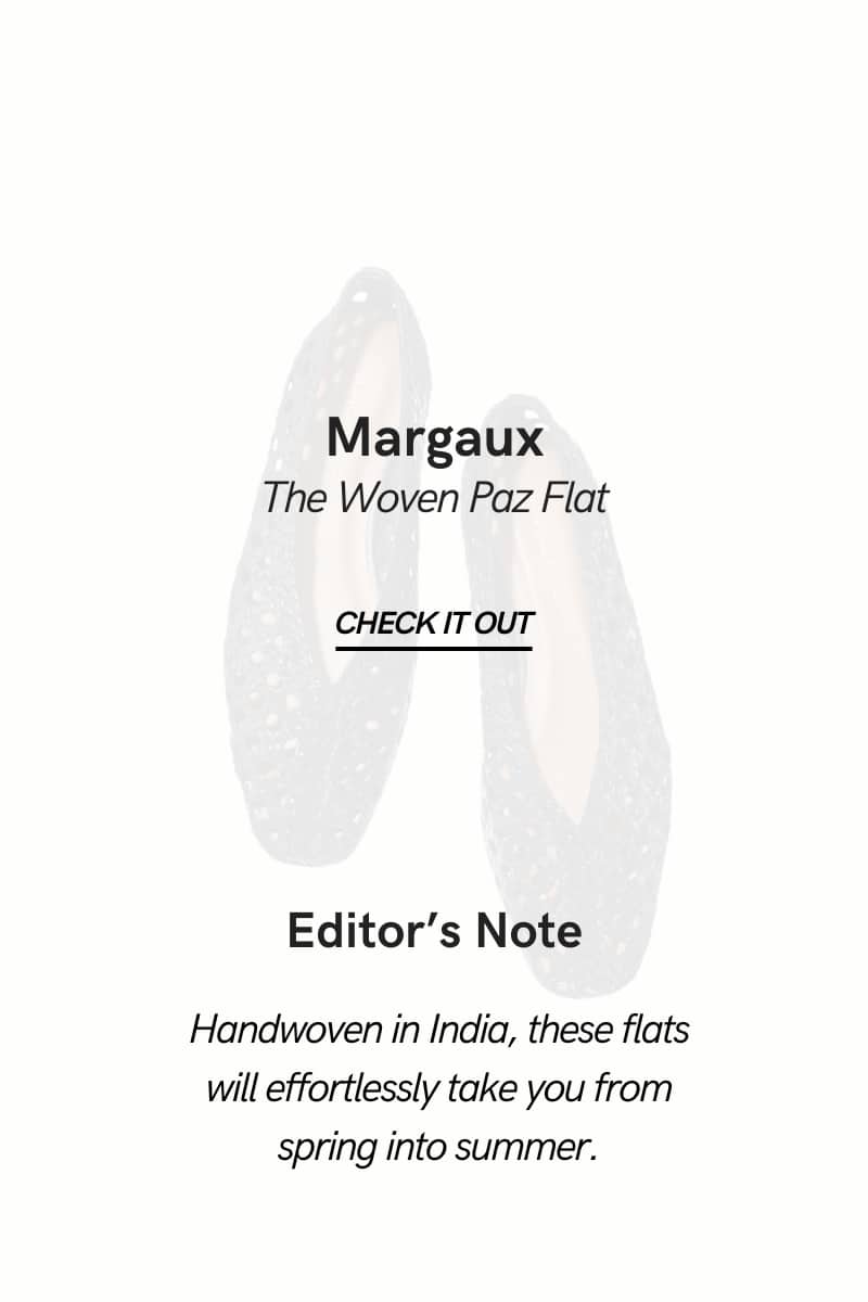 Margaux The Woven Paz Flat 2