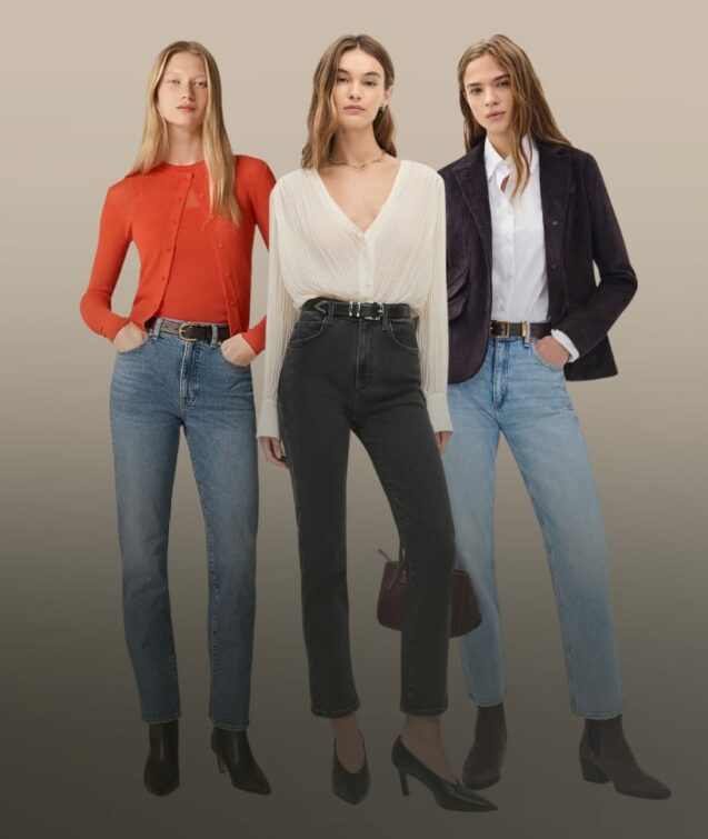 3 women wearing skinny jeans for style inspiration in 2026