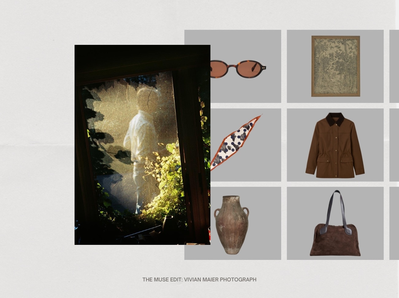 The Muse Edit: A curated collection of fashion and home decor inspired by a vivian maier photograph
