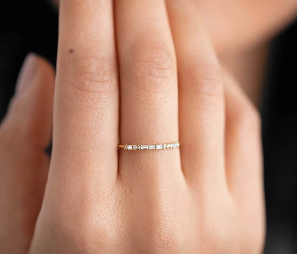 Melanie Casey Morse Code Ring
