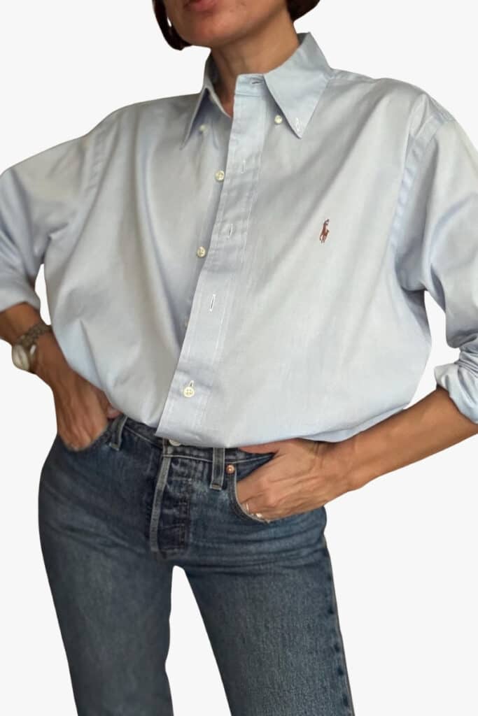 Vintage Oversized Oxford Shirts