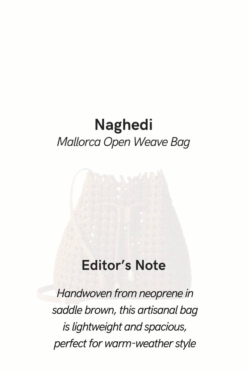Naghedi allorca Bucket Open Weave